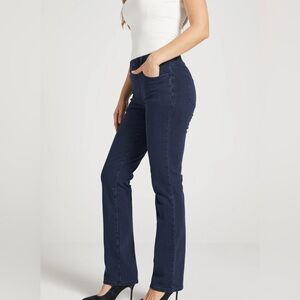 Betabrand Straight-Leg | 4-Pocket Betabrand Yoga Denim Size Medium